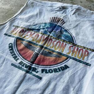 🕊️ White Harley Davidson Tank – Medium 🕊️